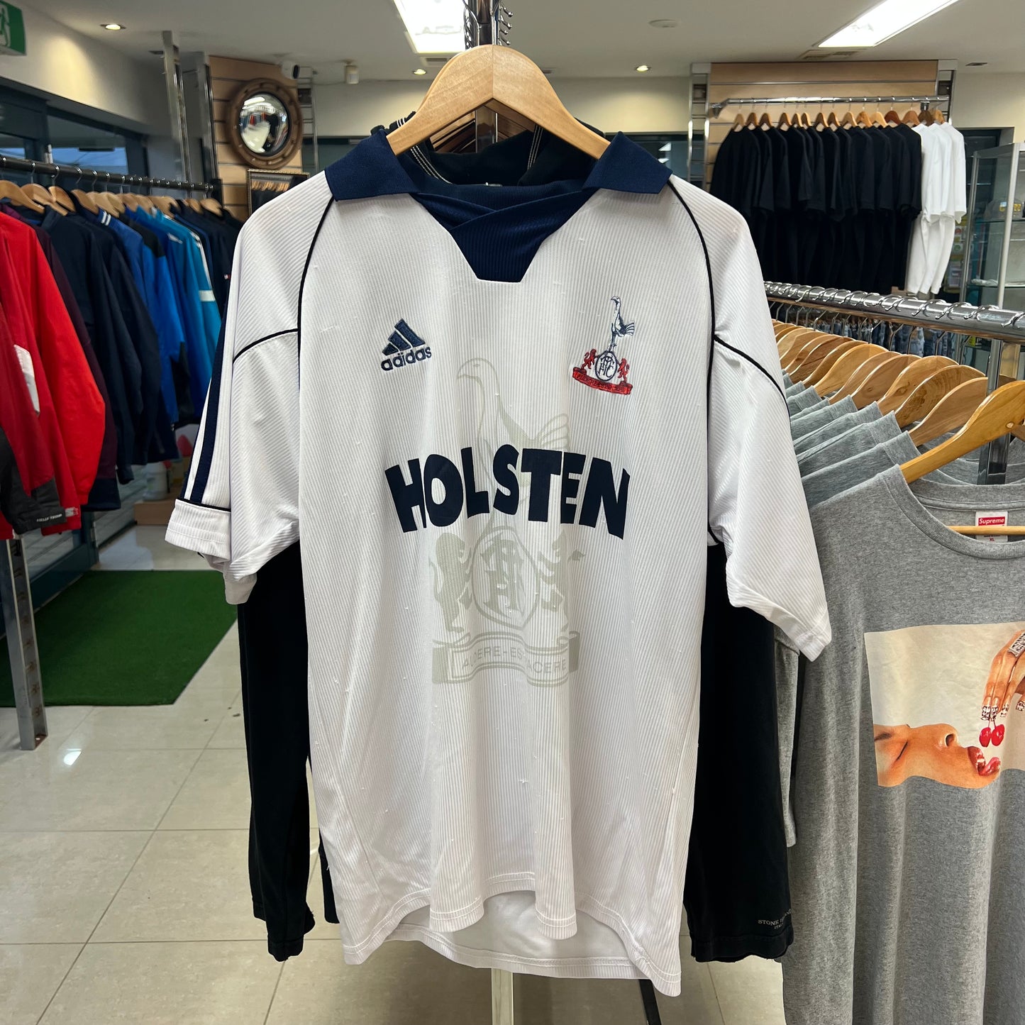 Adidas Tottenham 2000-01 Home Football Jersey (XL)