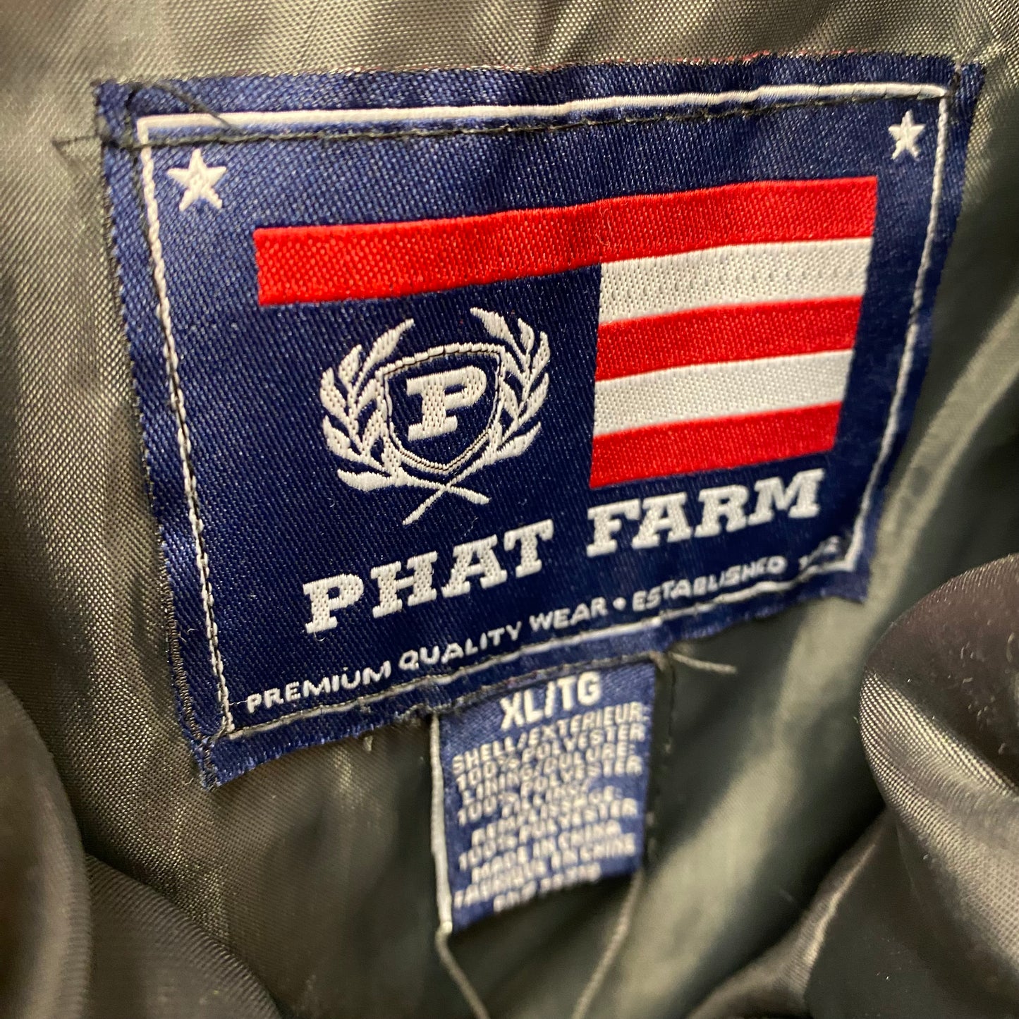 Phat Farm Black Body Warmer (XL)