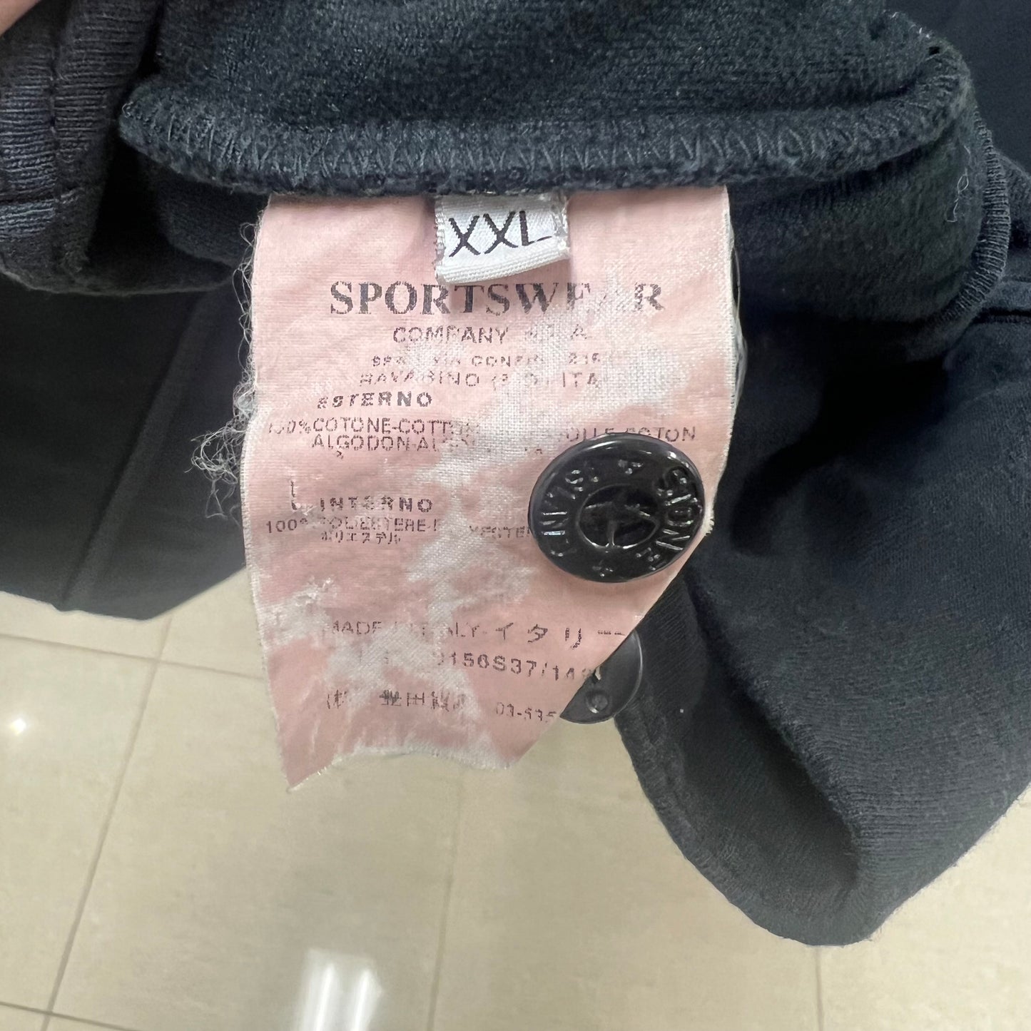 Stone Island Button-Up Hoodie (XXL)