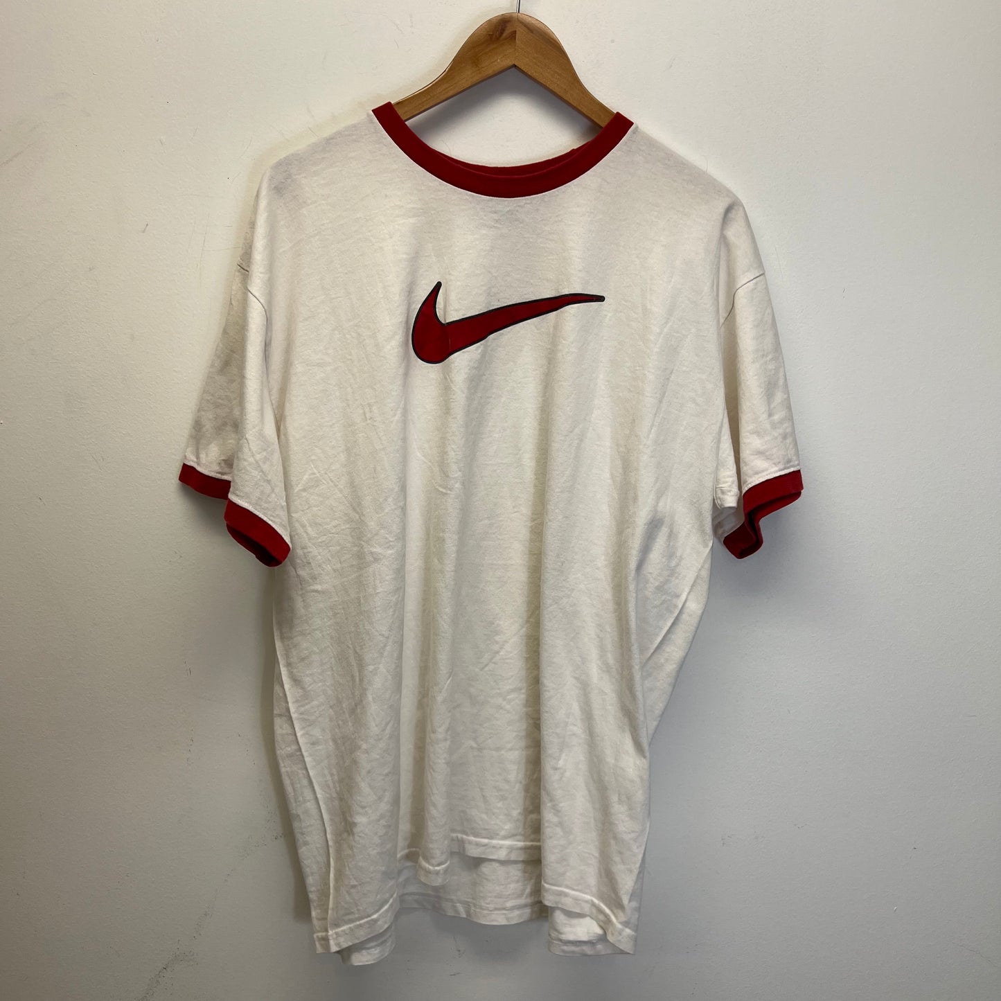 White Vintage Nike T Shirt (L)