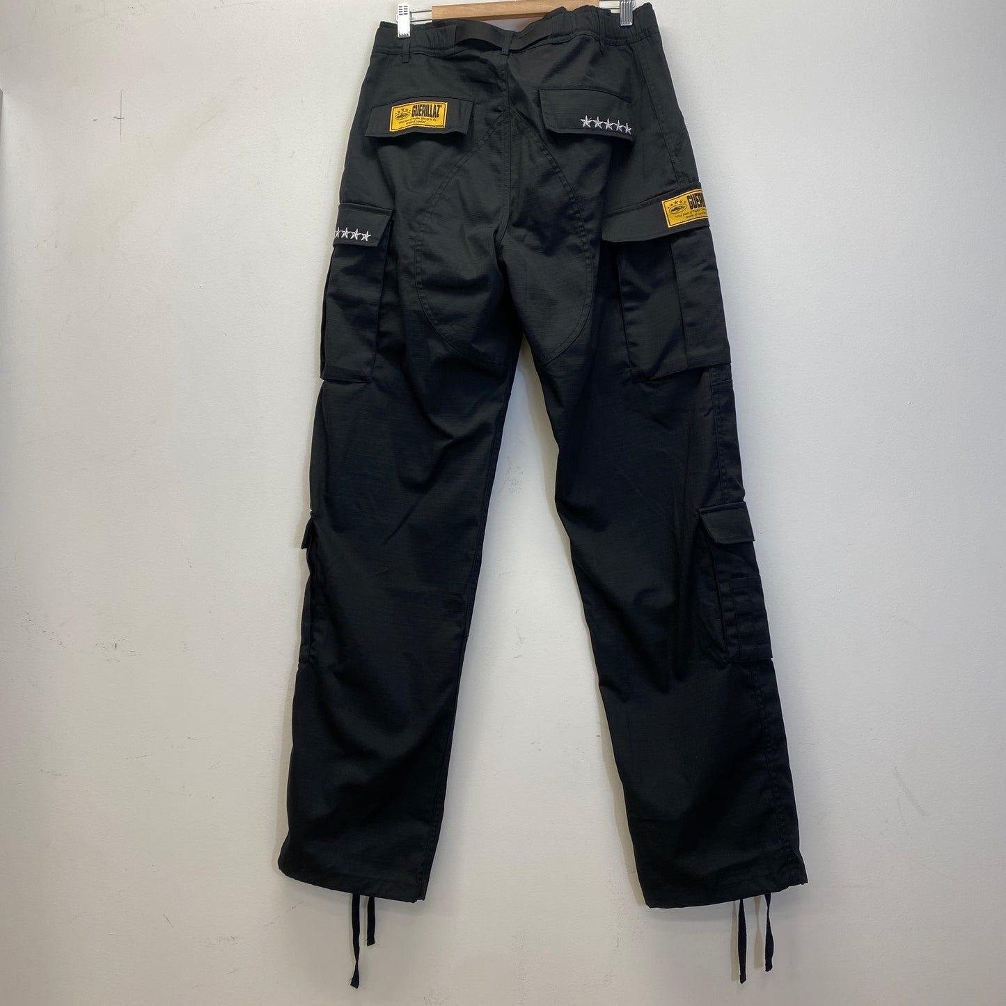 Corteiz 5 Stars Special Edition Black Guerillaz Cargo Pants (L)