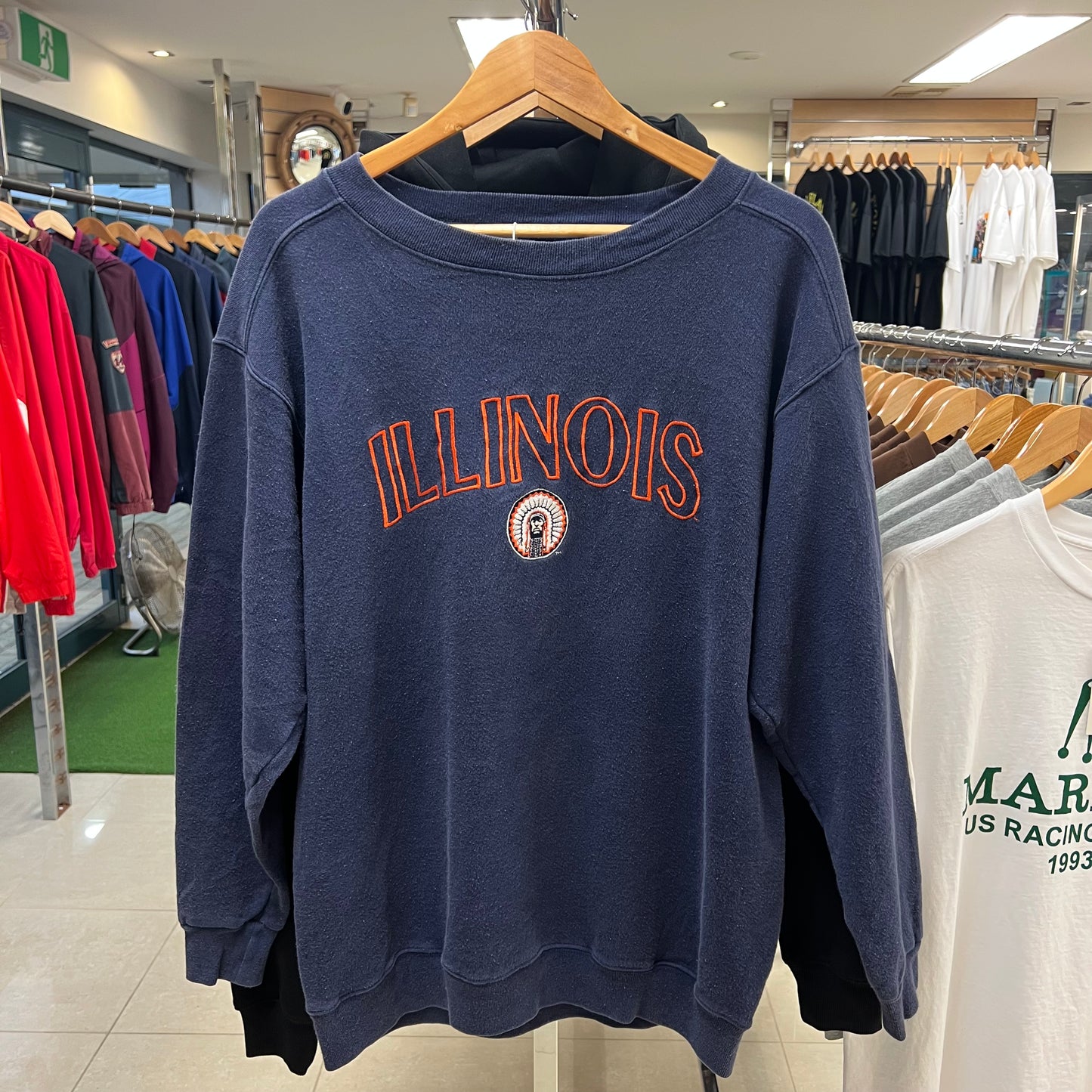 Vintage Illinois Crewneck (L)