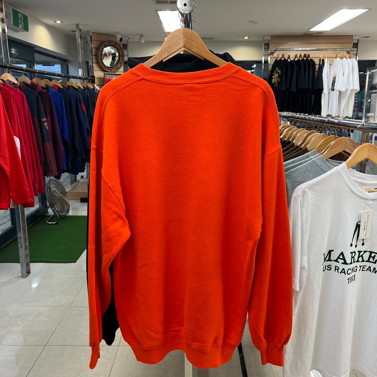 Orange Russel Athletic Crewneck (XL)