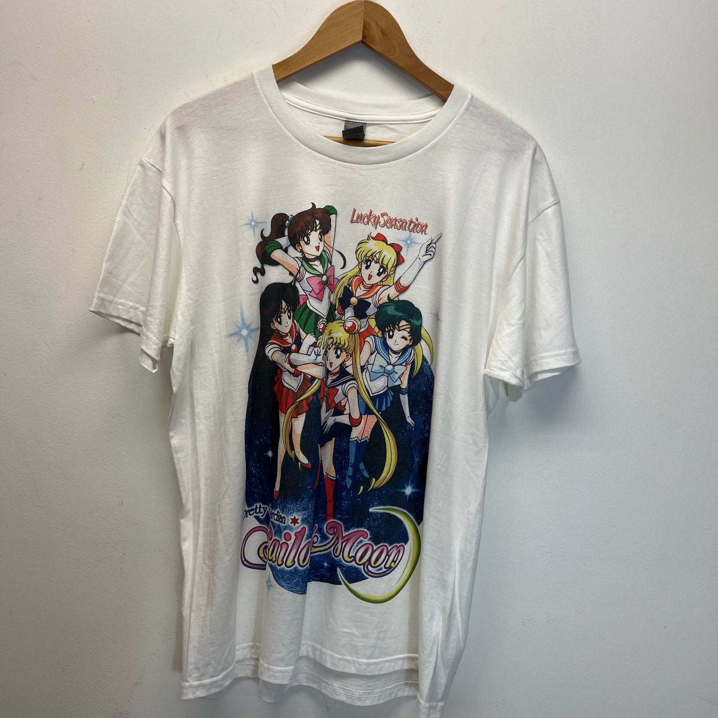 White Tasmanian Devil T-Shirt (L)