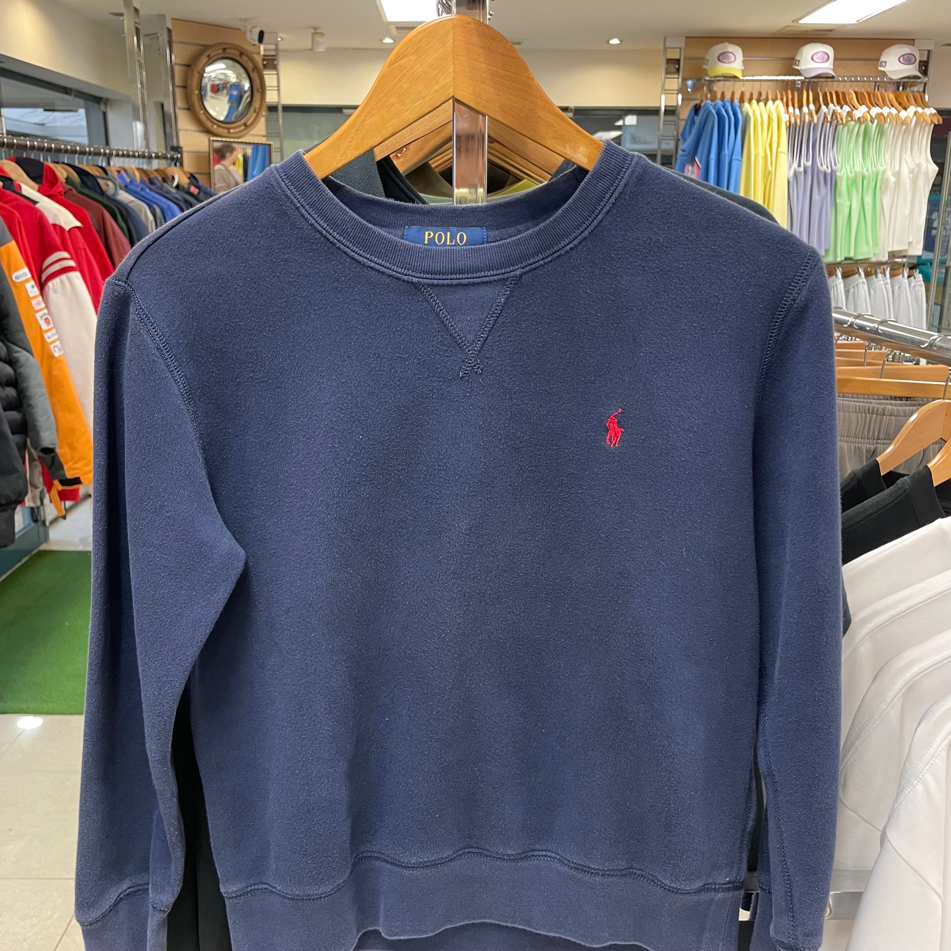 Polo Ralph Lauren Navy Crewneck Sweatshirt (M)