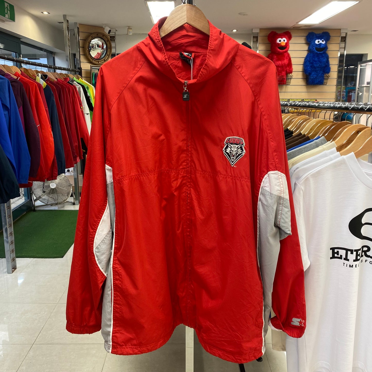Lobos Red Starter Windbreaker (XL)