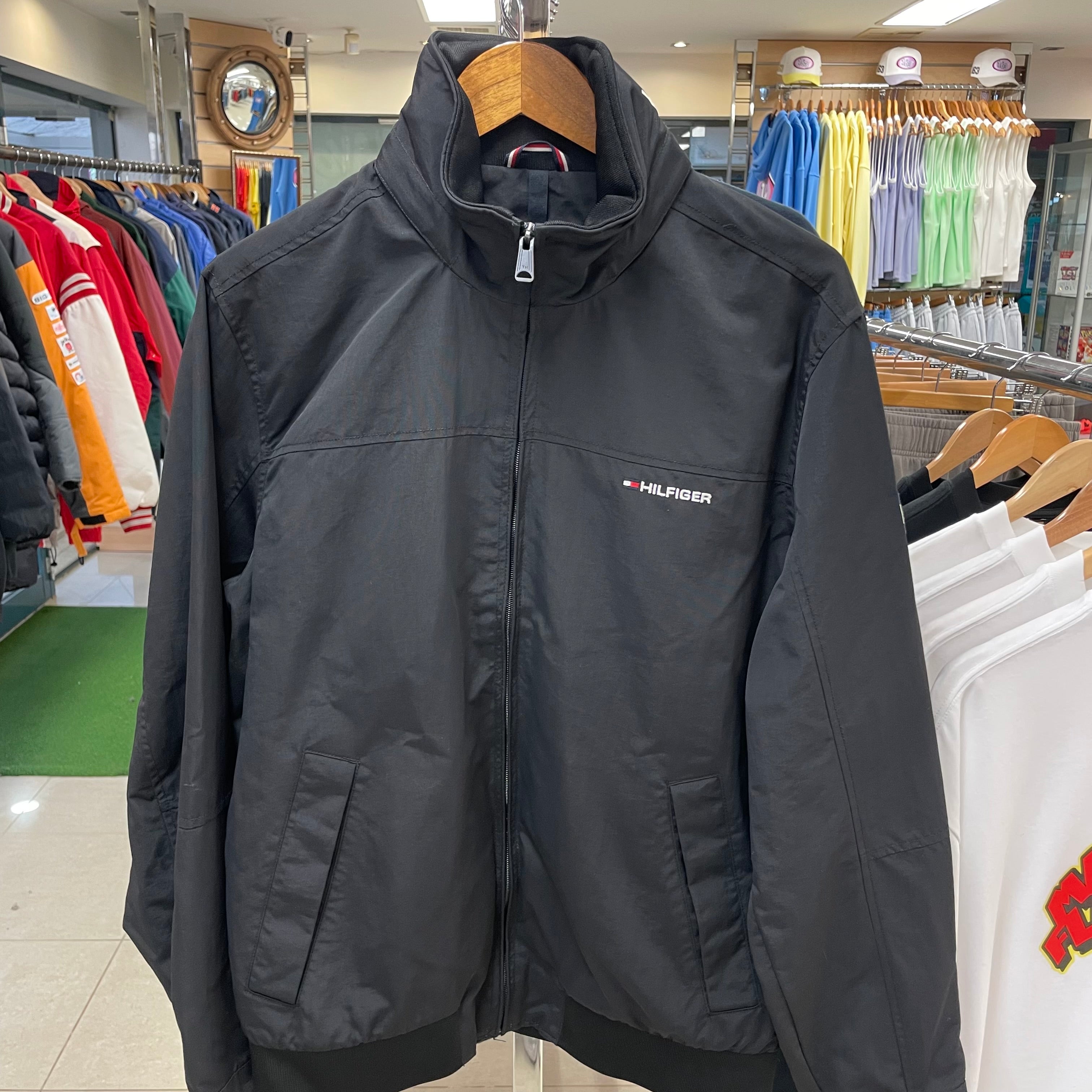 Tommy Hilfiger Black Zip-Up Jacket (M)