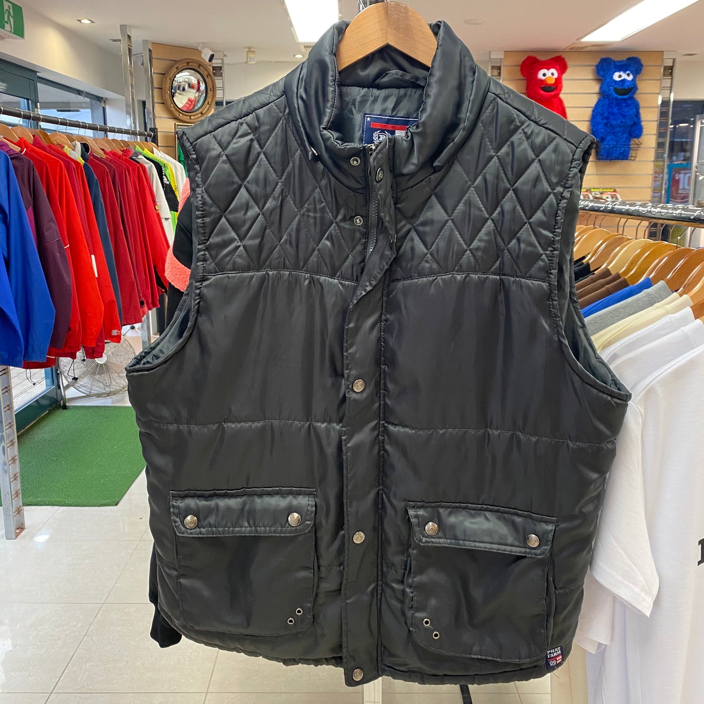 Phat Farm Black Body Warmer (XL)