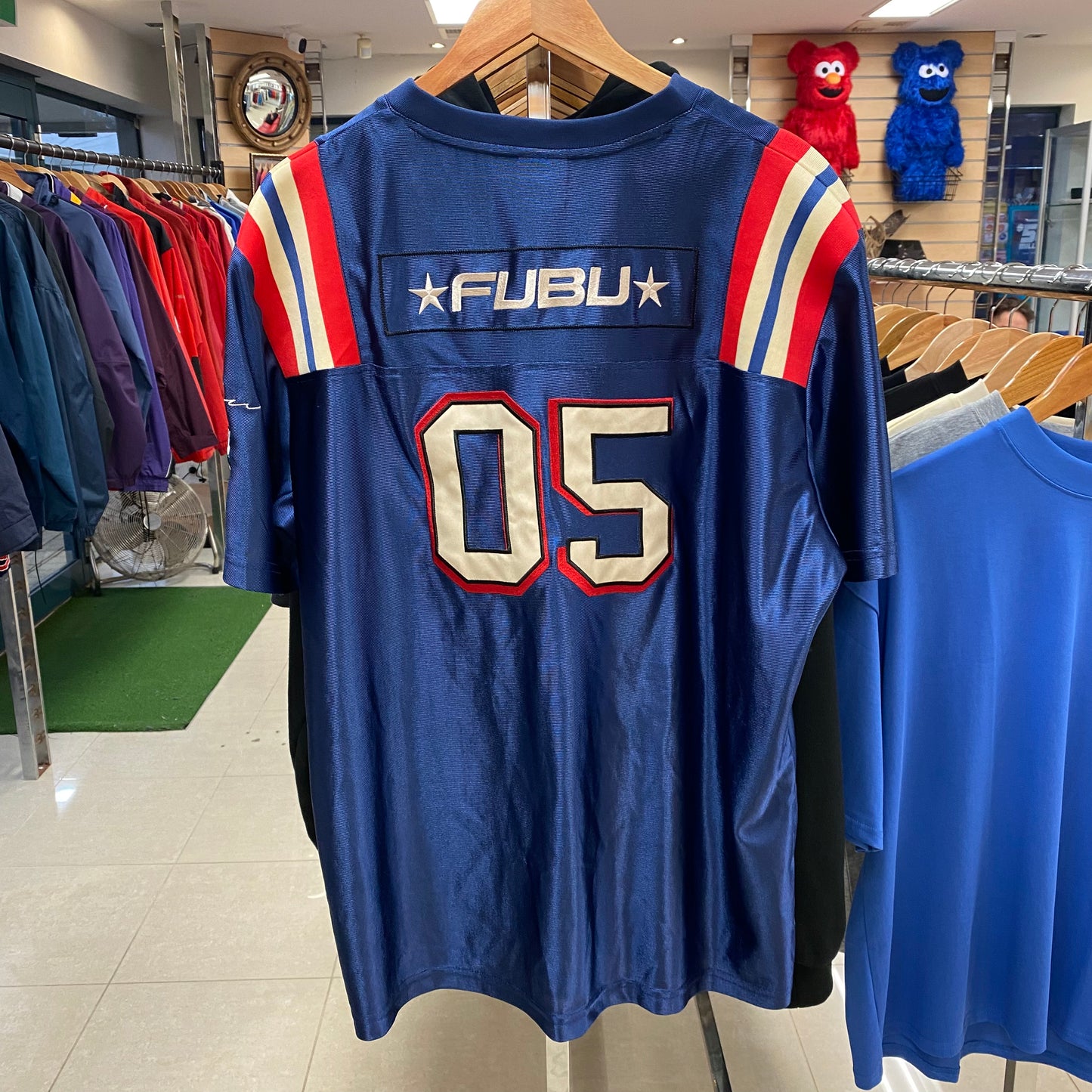 Blue Retro Fubu Jersey (XL)