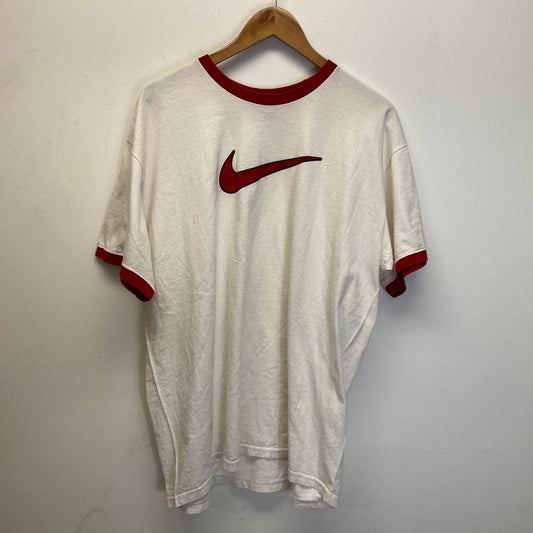 White Vintage Nike T Shirt (L)