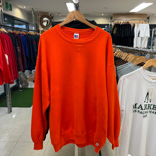 Orange Russel Athletic Crewneck (XL)