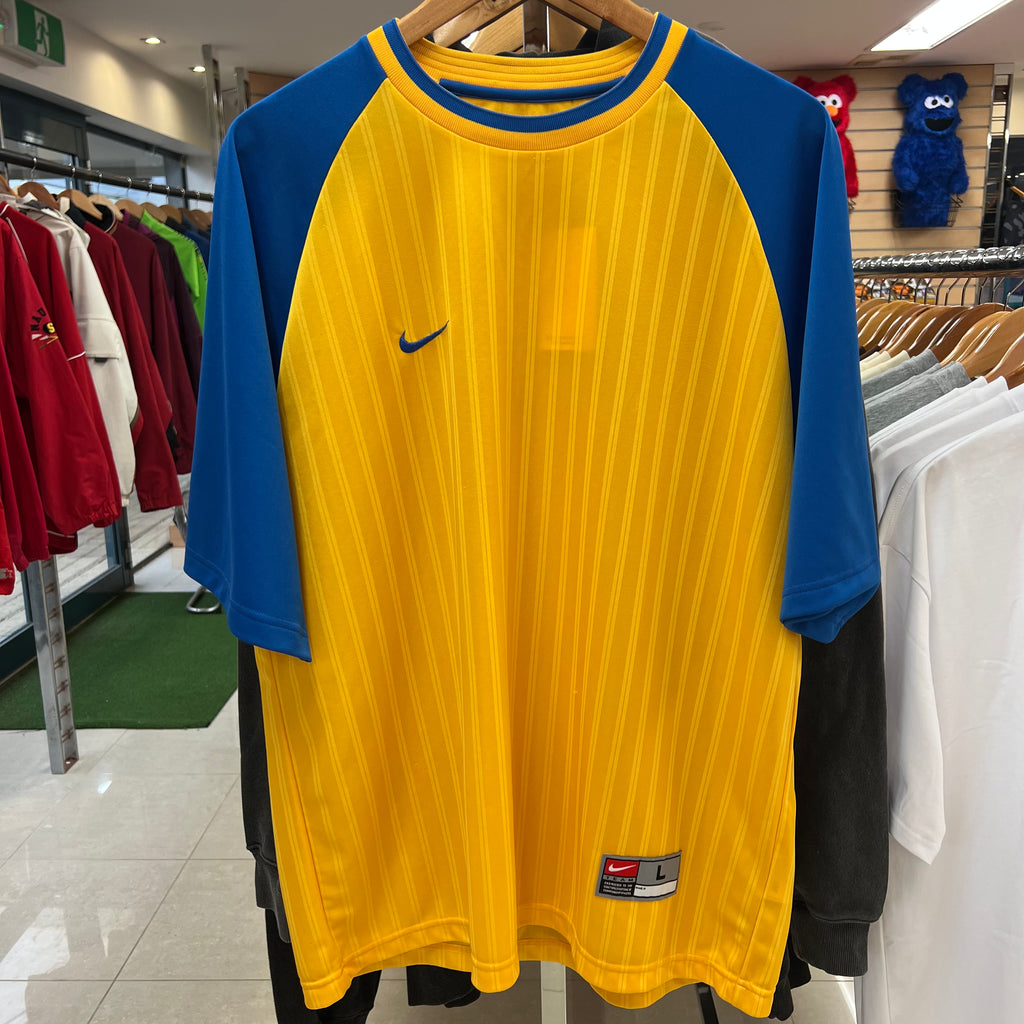 Yellow and Blue Nike Jersey (L)