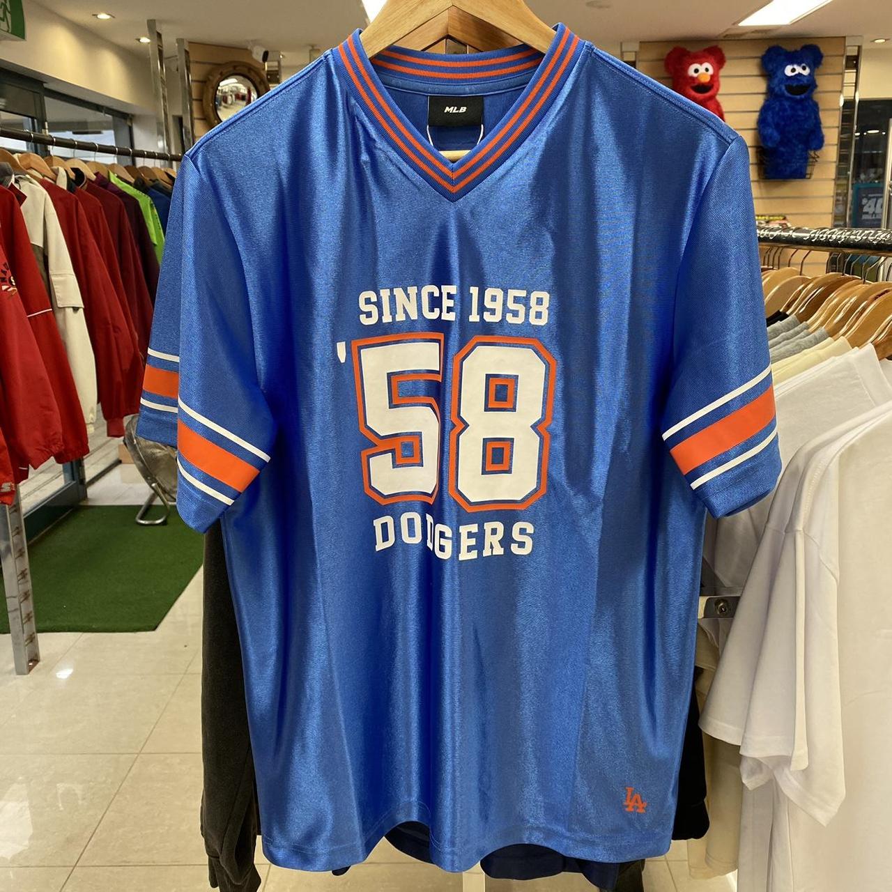 Los Angeles Shiny Blue Dodgers Jersey (S)