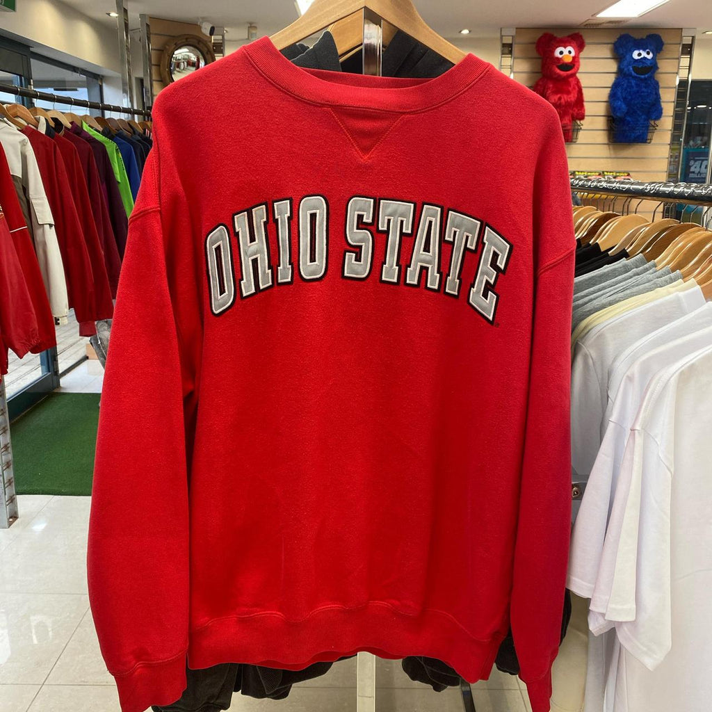Ohio State Buckeyes Crewneck Red (L)
